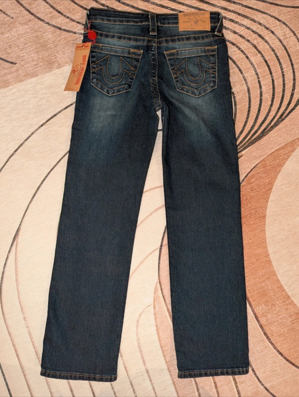 True Religion Straight leg jeans, Girl's 8, NWT